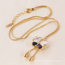 Popular Butterfly Gold Necklace for Woman
